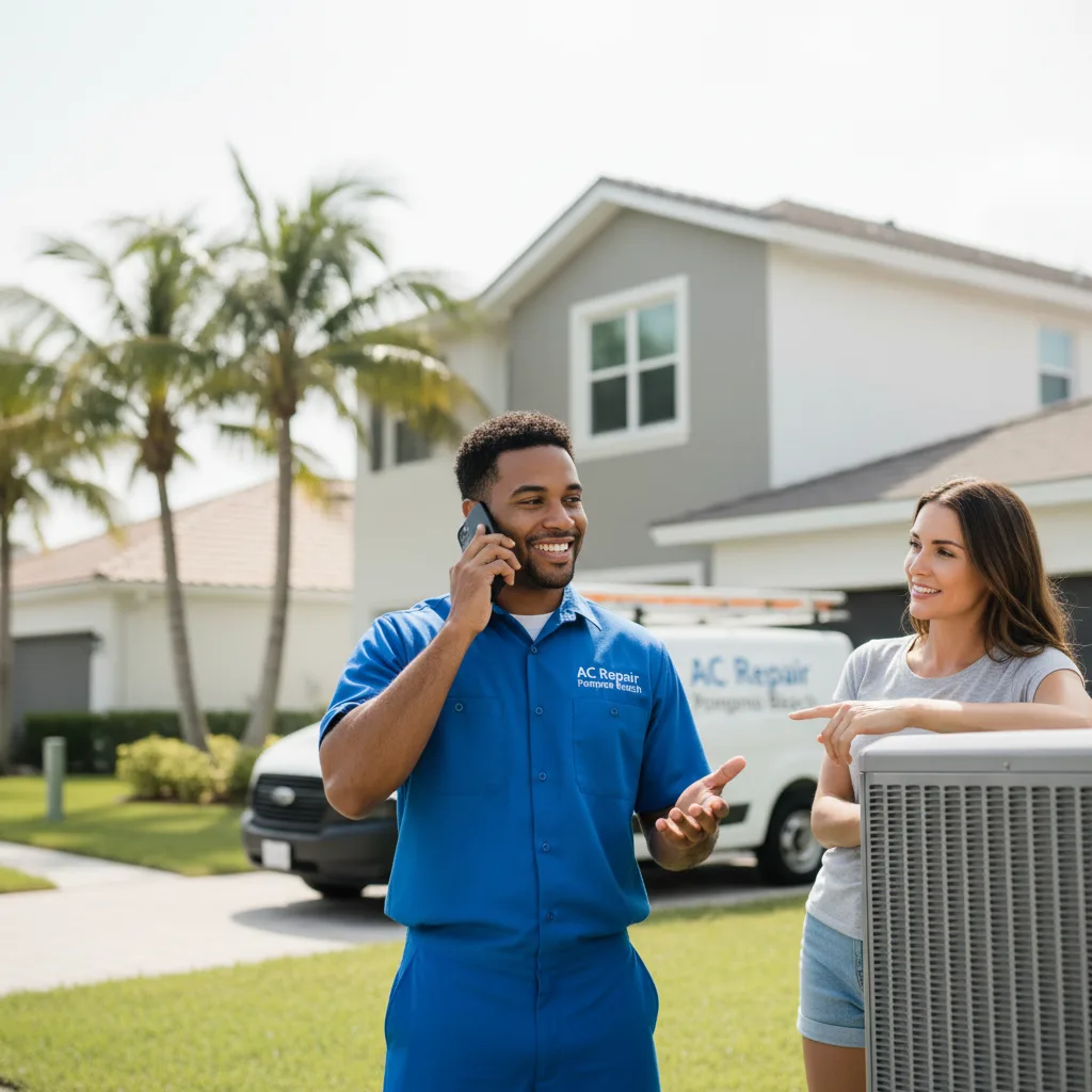 AC Repair Pompano Beach customer support in Edmore